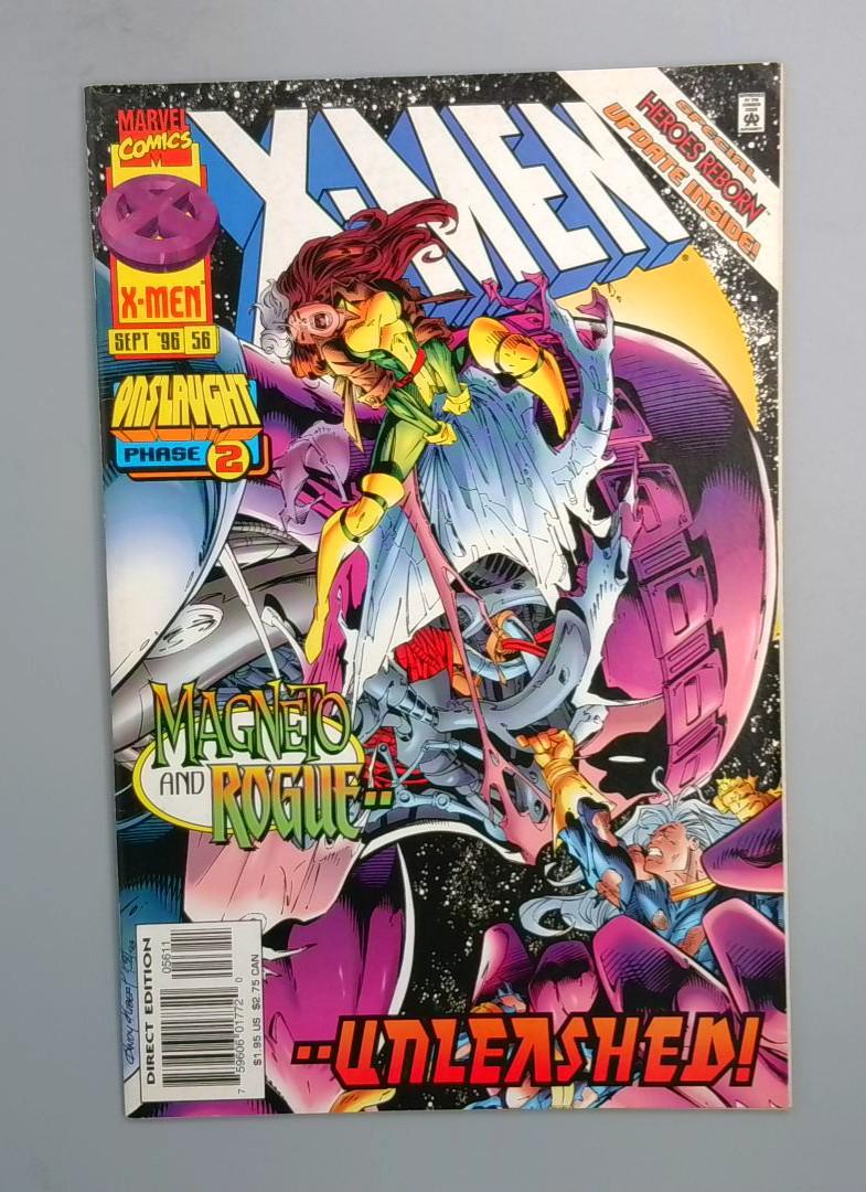 X-Men #56, VF Onslaught Phase 2, Marvel Comics, September 1996 JR1