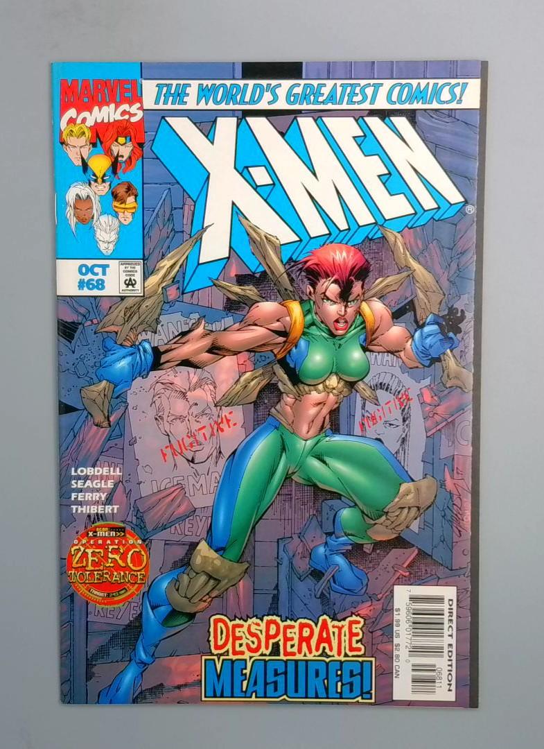X-Men #68, NM "Desperate Measures!", Marvel Comics, Oct 1994 JR1