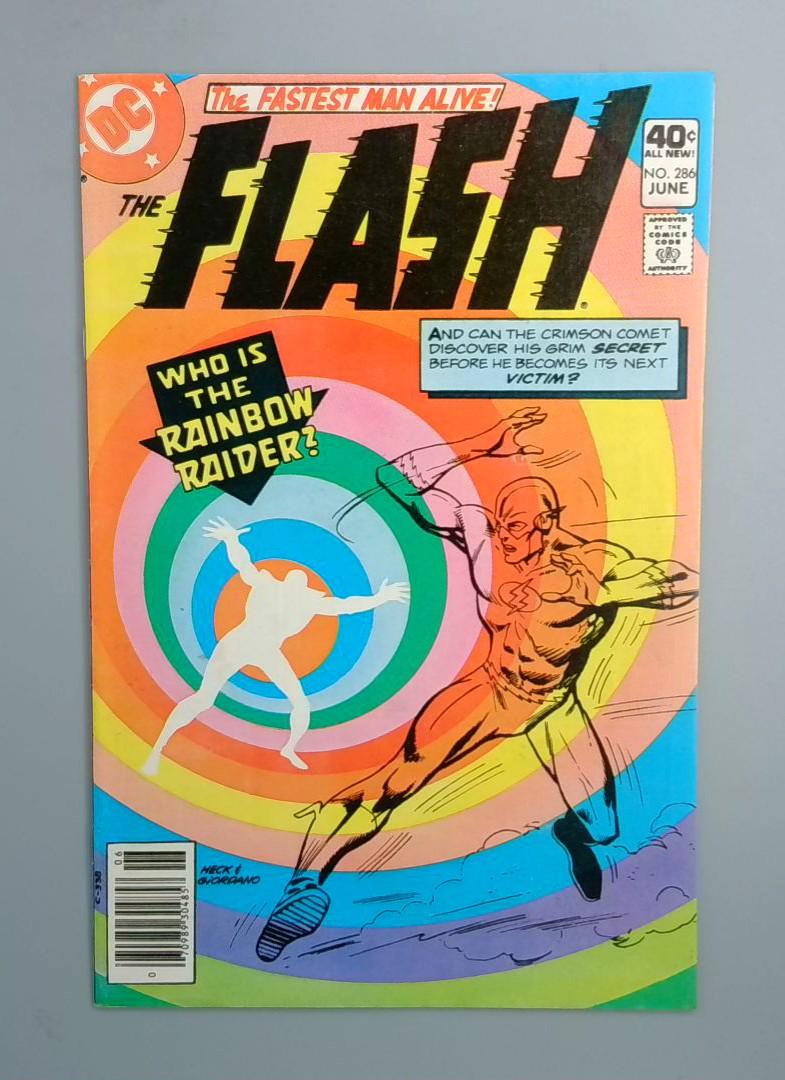 Flash #286 VF 1st Rainbow Raider DC Comics, June 1980 JR1