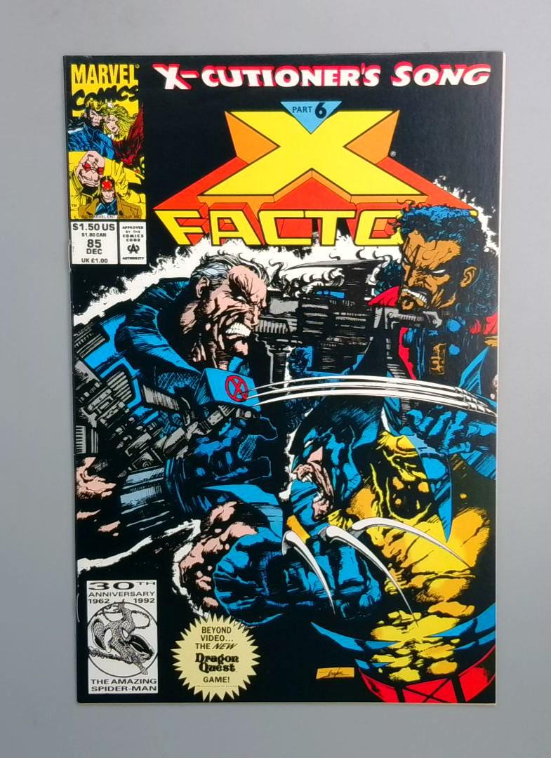 X-Factor #85, NM X-Cutioner's Song Part 6, Marvel Comics, 1992 JR1