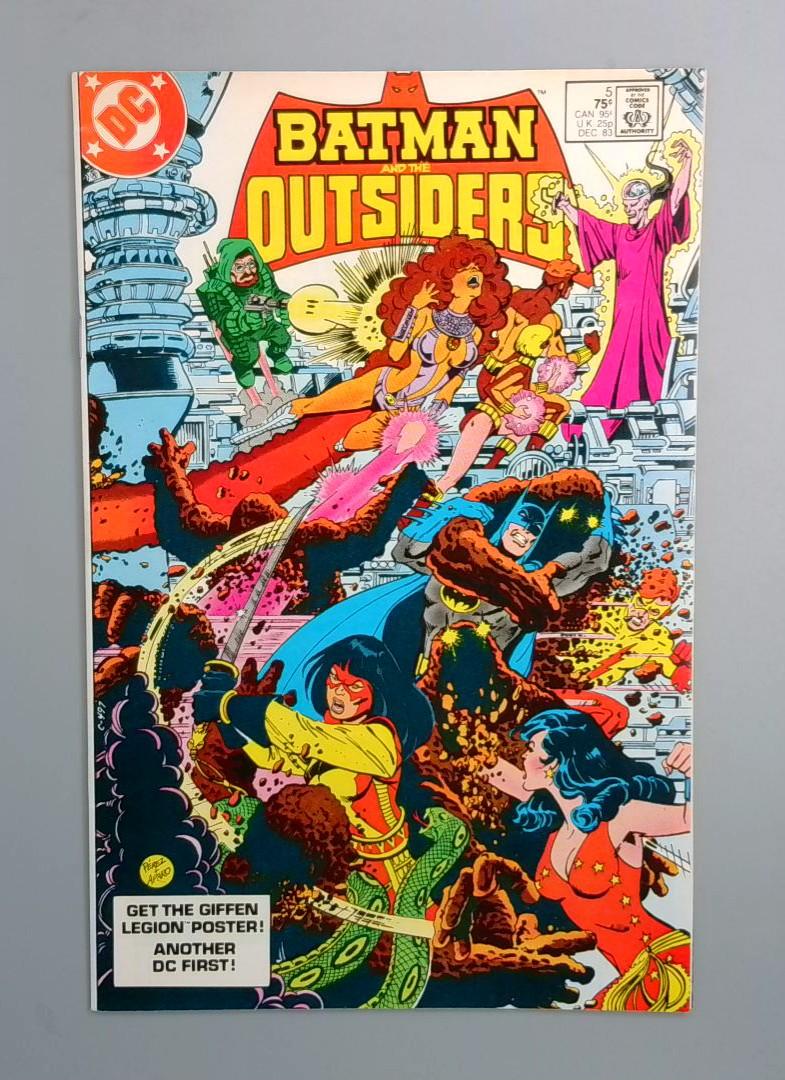 Outsiders #5, NM DC Comics, 1985 JR1