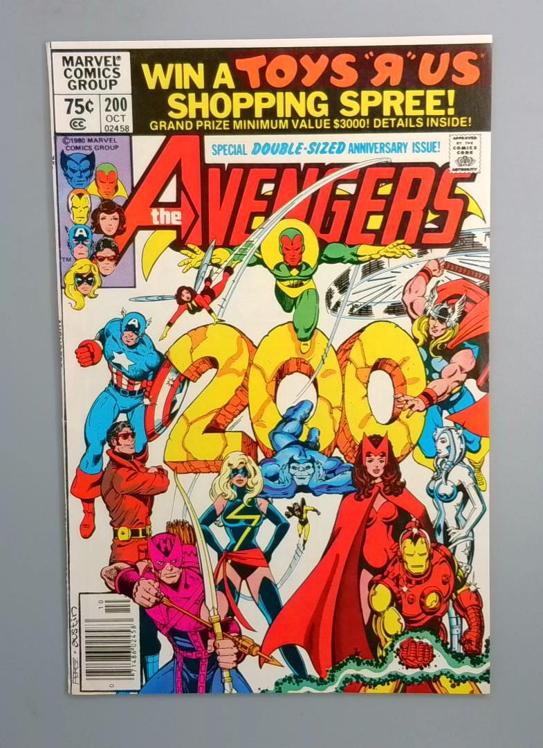 Avengers #200, VF Newsstand Marvel Comics, 1980 JR1