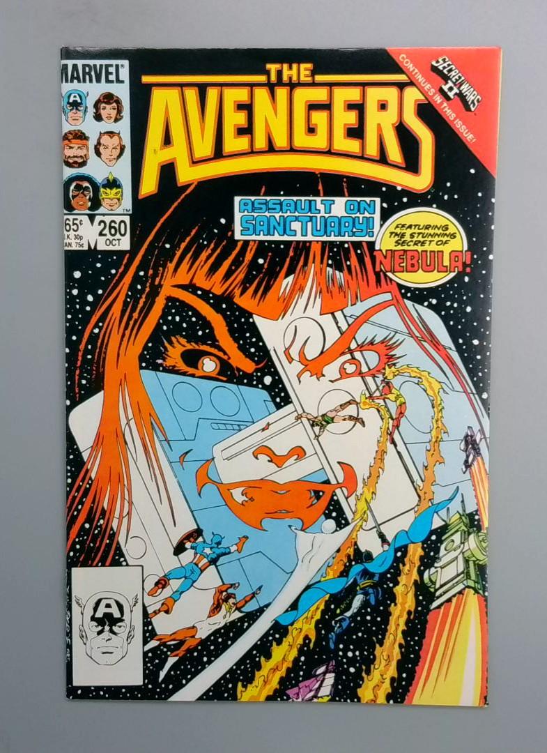 Avengers #260 NM Nebula Origin, Marvel Comics, 1985 JR1