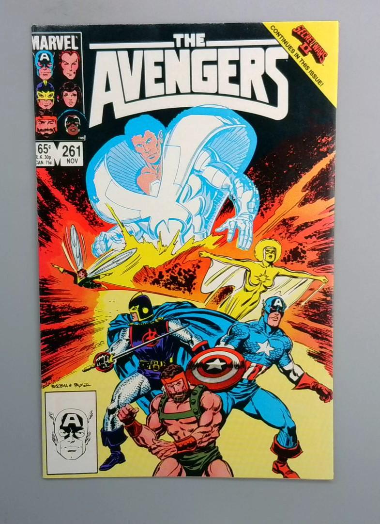 Avengers #261, NM Marvel Comics, 1985 JR1