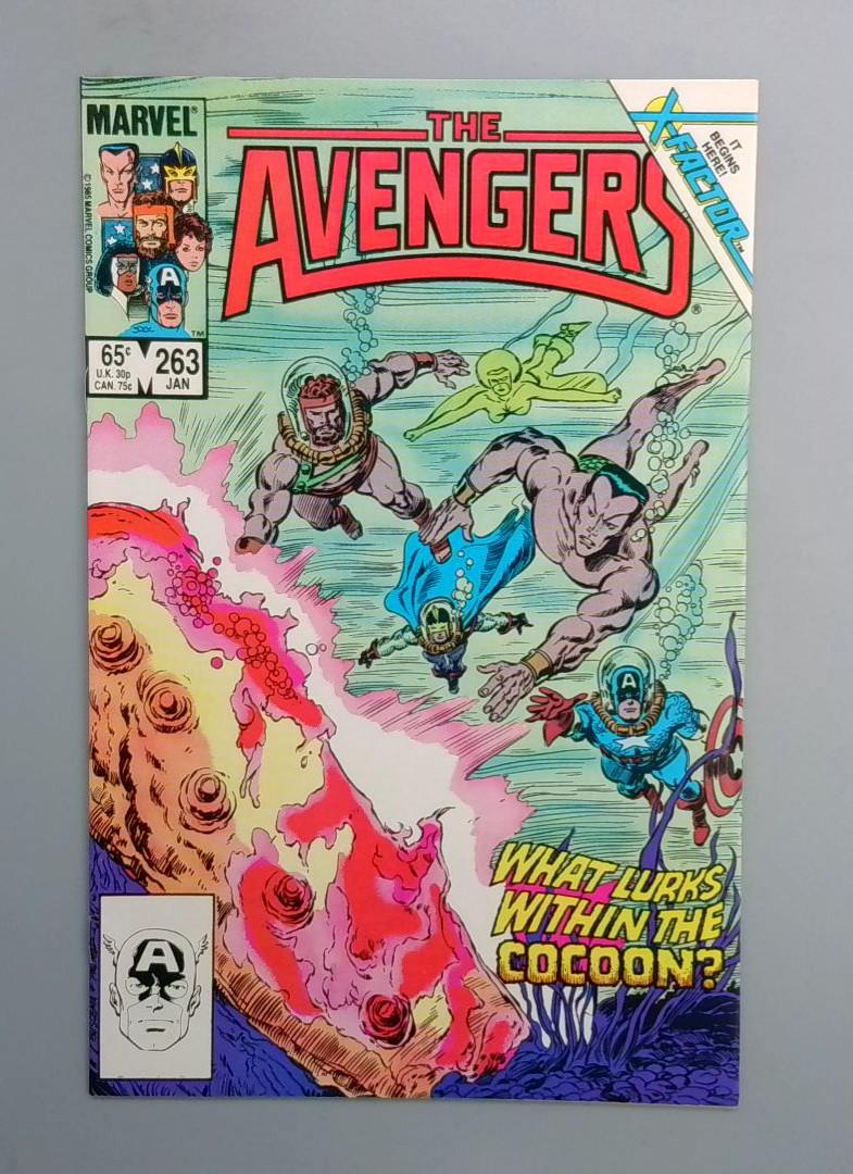 Avengers #263, NM Return of Jean Grey Marvel Comics 1986 JR1