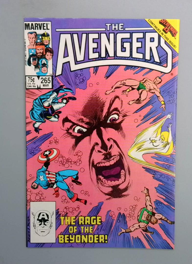 Avengers #265, VF/NM The Rage of the Beyonder!, Marvel, 1986 JR1