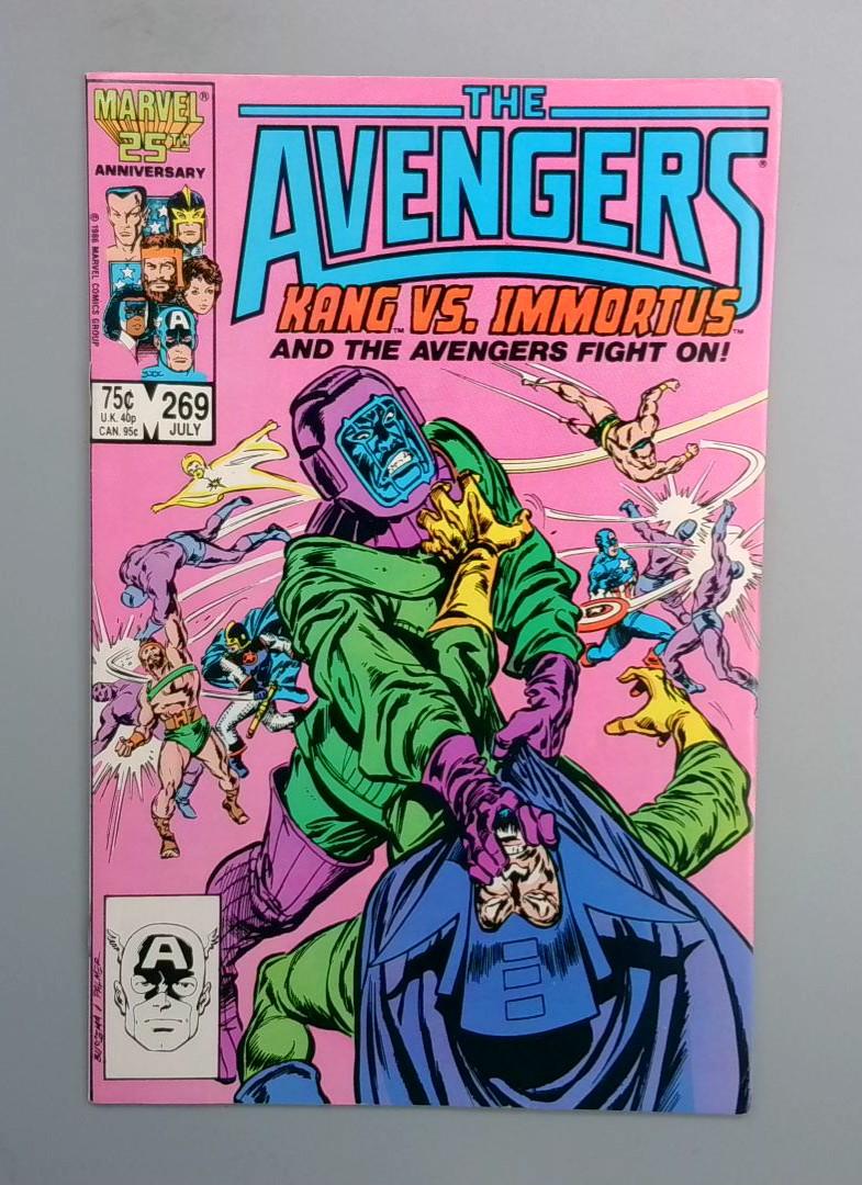Avengers #269, VF Kang vs. Immortus, Marvel Comics, July 1986 JR1
