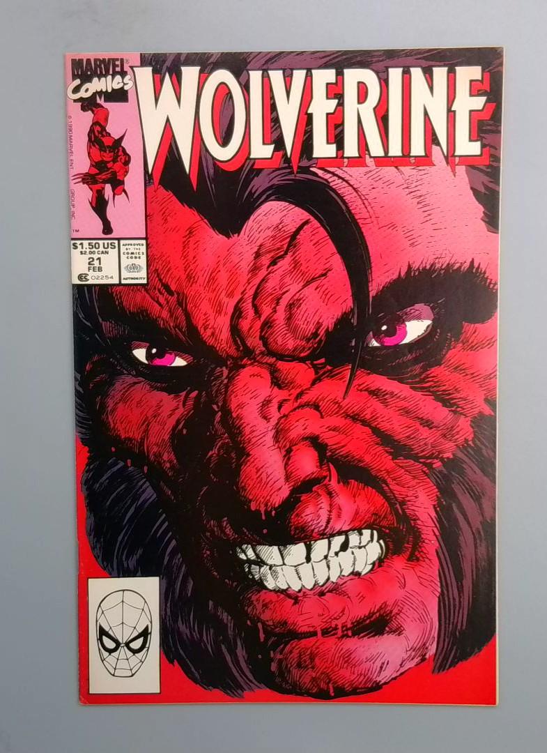 Wolverine #21, Marvel Comics, 1990 JR1