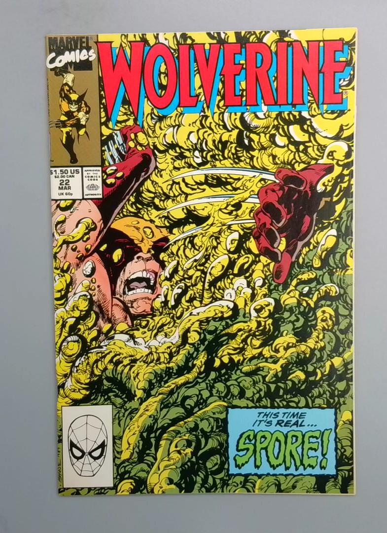 Wolverine #22, NM Marvel Comics, 1990 JR1