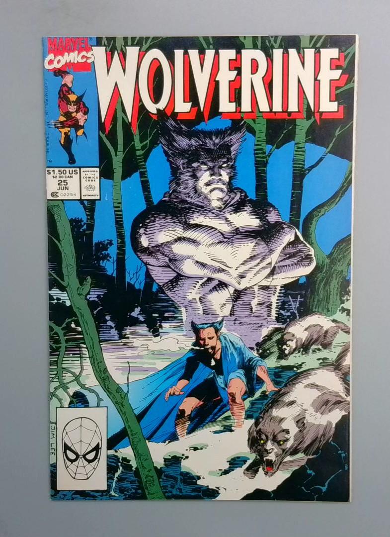 Wolverine #25, NM Marvel Comics, 1990 JR1