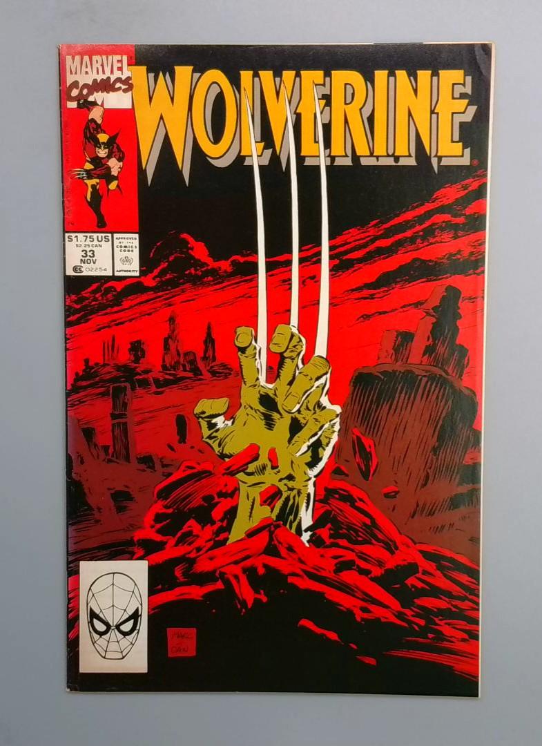 Wolverine #33, Marvel Comics, 1990 JR1