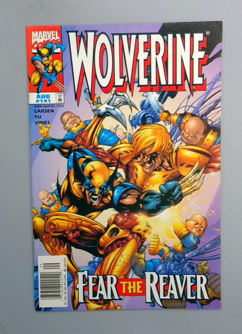 Wolverine #141, NM Fear the Reaver, Marvel, 1999 JR1