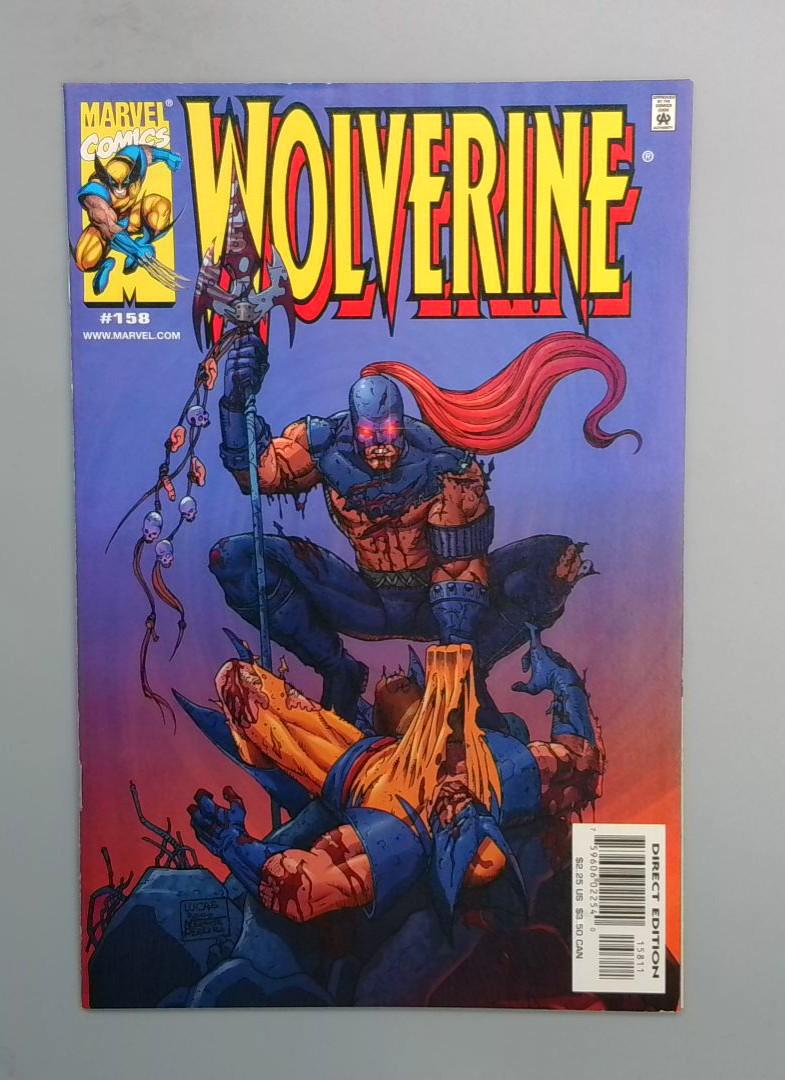 Wolverine #158, NM- Marvel Comics, 2001 JR1