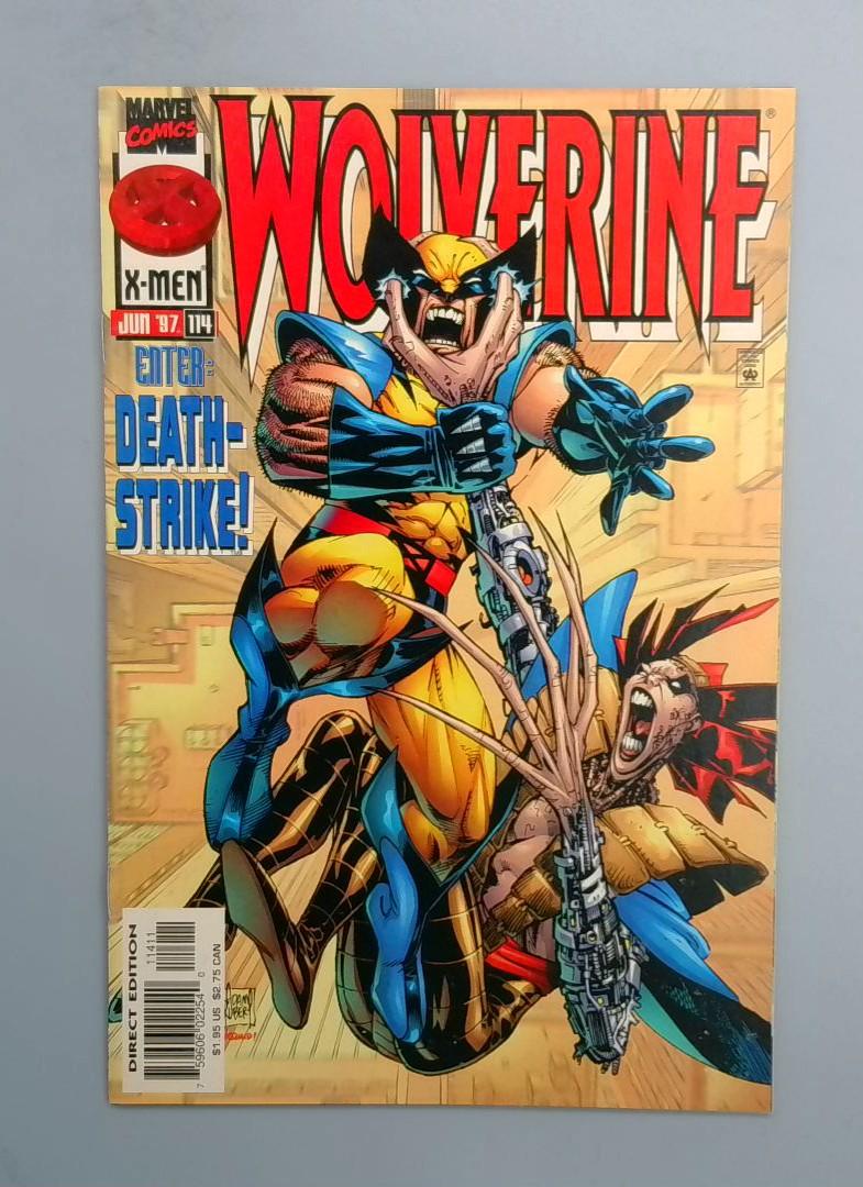 Wolverine #114, NM Enter: Death-Strike!, X-Men, Marvel Comics, 1997 JR1