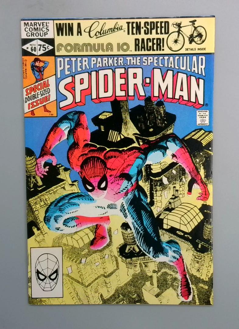 Spectacular Spider-Man #60 NM Frank Miller Marvel Comics 1981 JR1