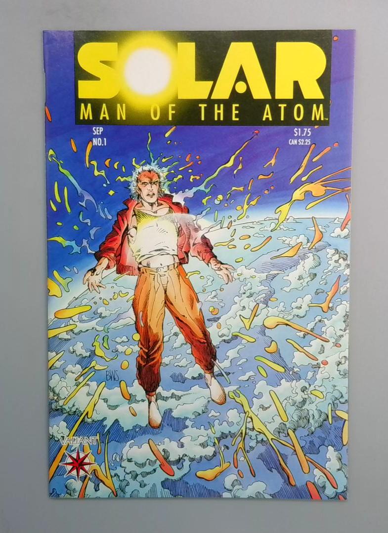 Solar, Man of the Atom #1, VF/NM Valiant, 1991 JR1