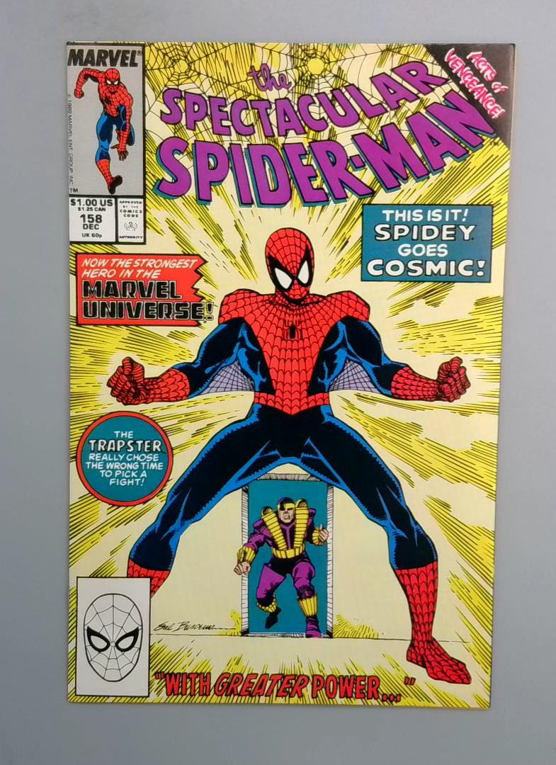 Spectacular Spider-Man #158 Marvel Comics, 1989 JR1