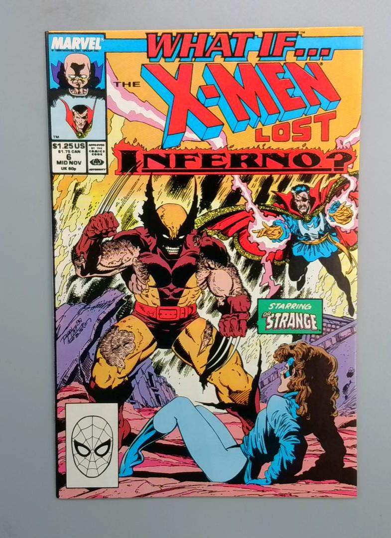 What If? #6, NM X-Men: Lost Inferno Marvel Comics, 1989 JR1