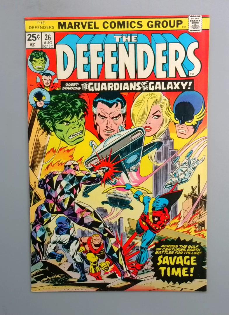 Defenders #26, VF Guardians of the Galaxy Marvel Comics, 1975 JR1