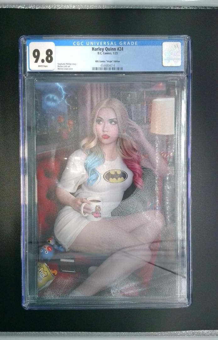 Harley Quinn #24, Virgin Var Warren Louw, CGC 9.8, DC Comics, 2023