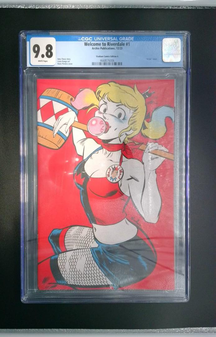 Welcome to Riverdale #1, Nuno Periera Var CGC 9.8, Archie Publications, 2023