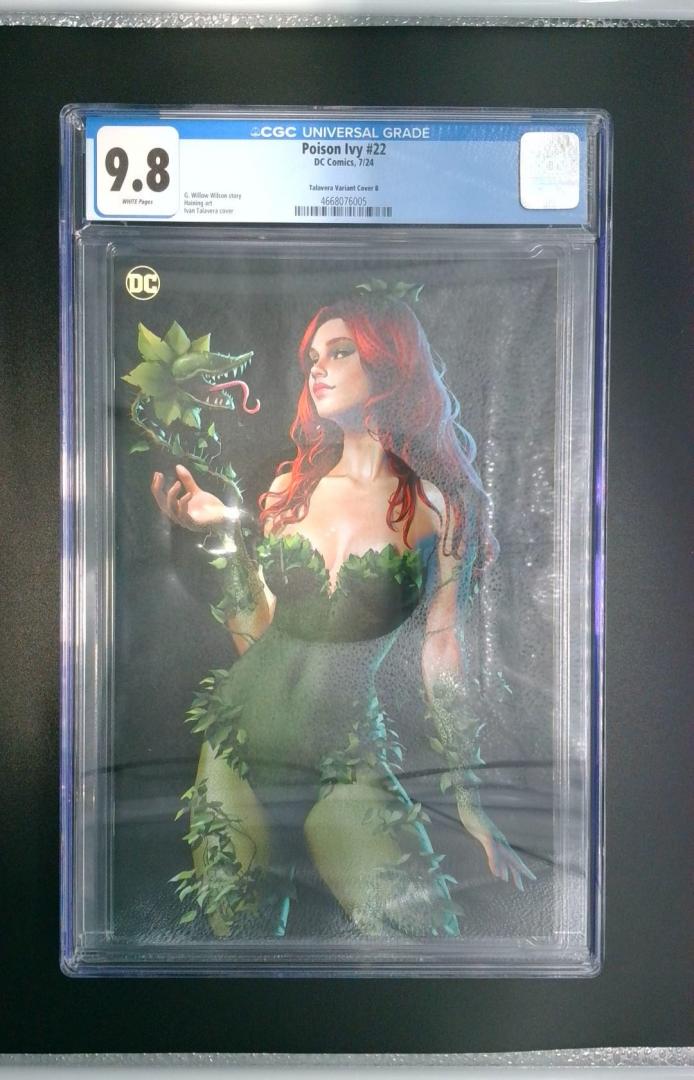 Poison Ivy #22, Ivan Talavera Virgin Variant, CGC 9.8, DC Comics, 2024