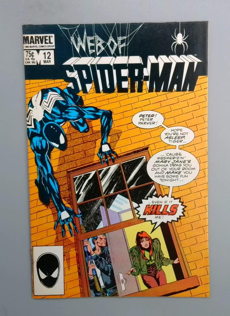Web of Spider-Man #12, Marvel Comics, 1985 JR1