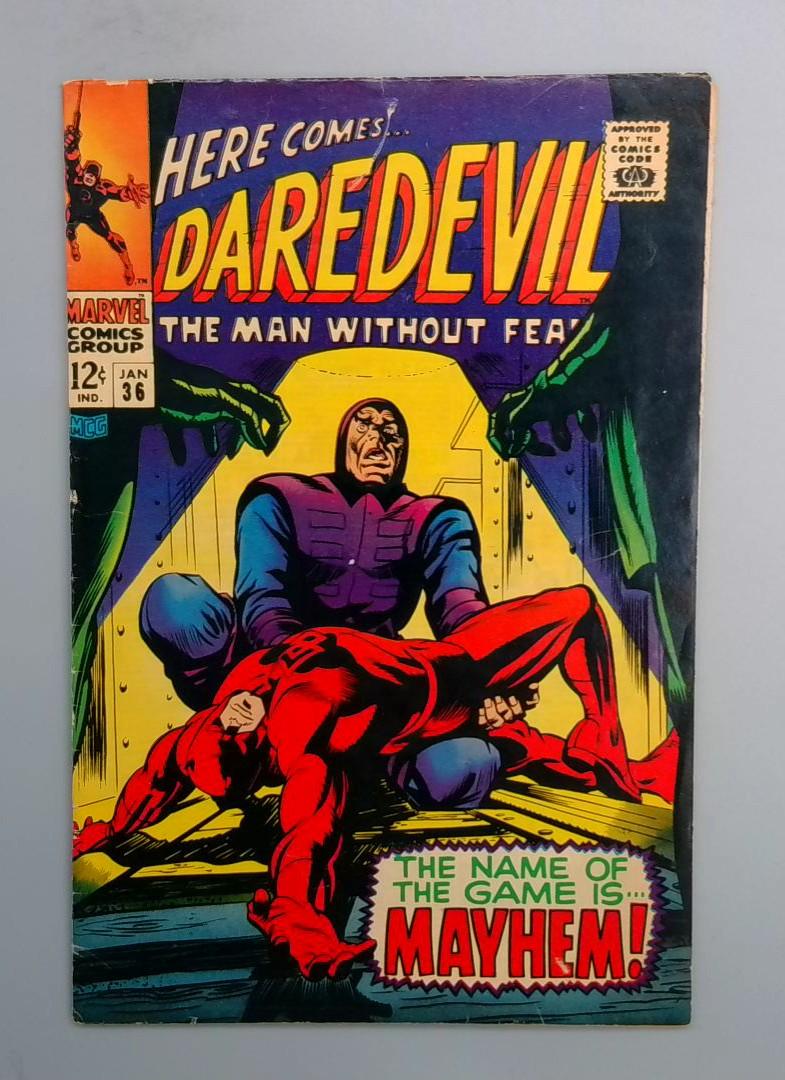 Daredevil #36 VG/FN  Marvel Comics, Jan 1968 JR1