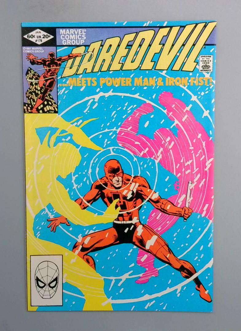 Daredevil #178 NM Power Man & Iron Fist, Marvel Comics 1982 JR1