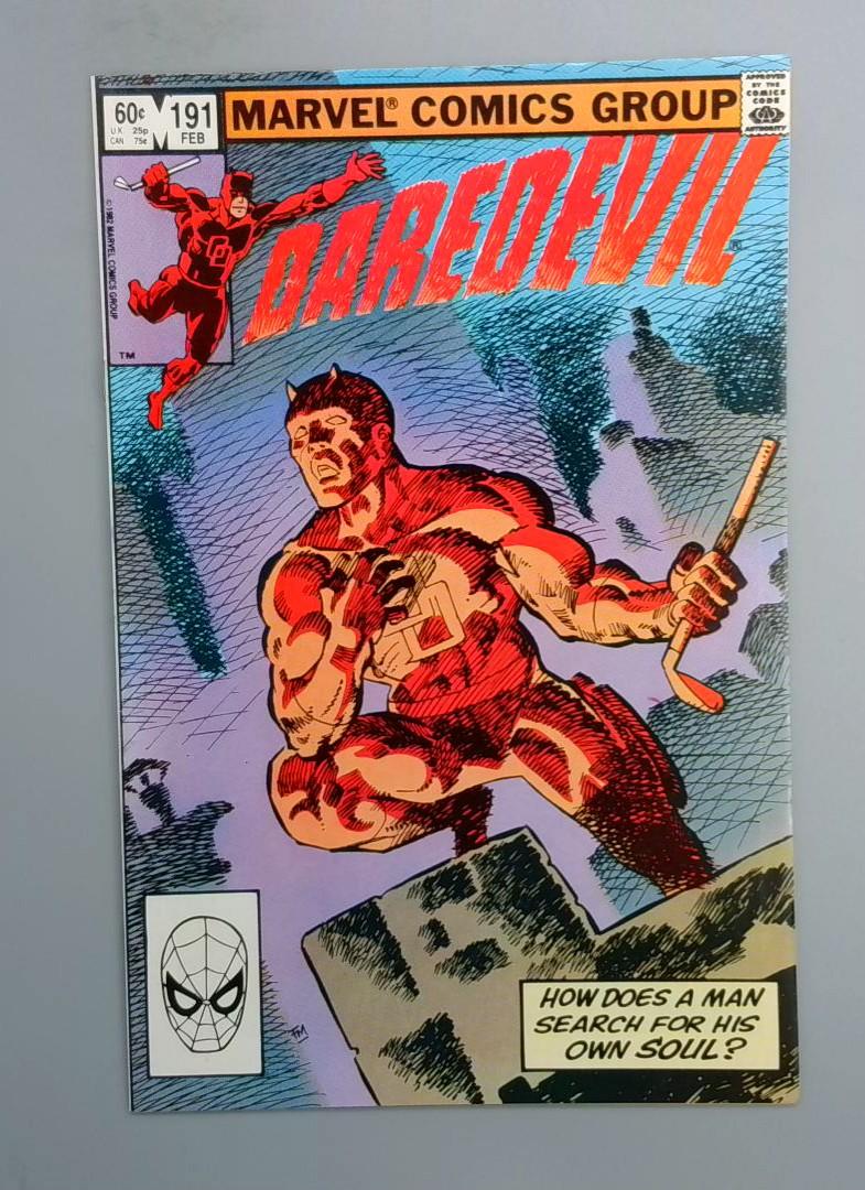 Daredevil #191, NM- Frank Miller Marvel Comics, 1983 JR1