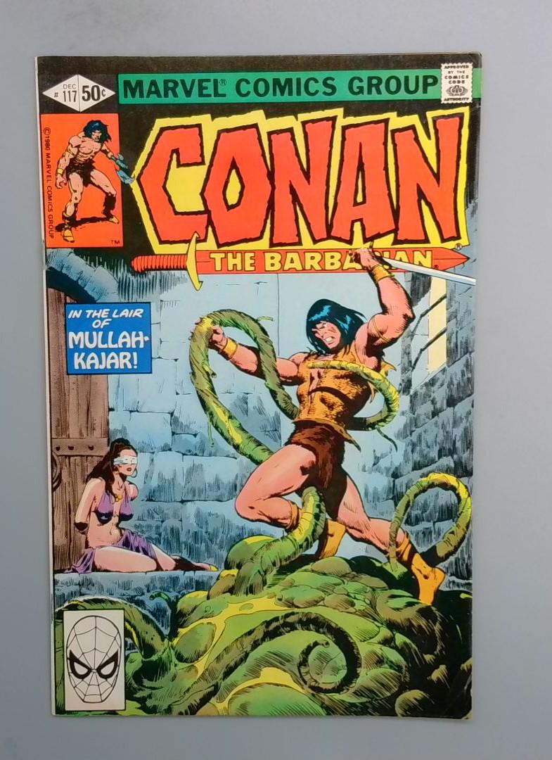 Conan the Barbarian #117, Marvel Comics Group, 1980 JR1