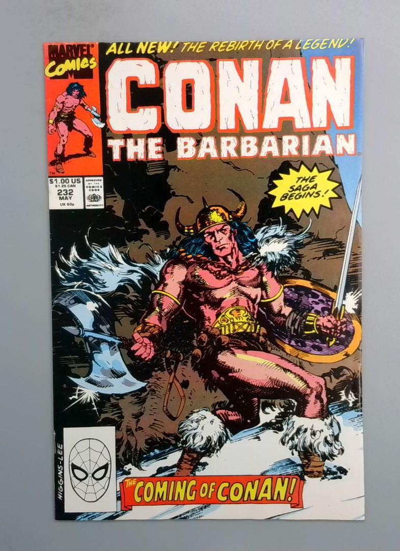 Conan the Barbarian #232, Marvel Comics, 1990 JR1