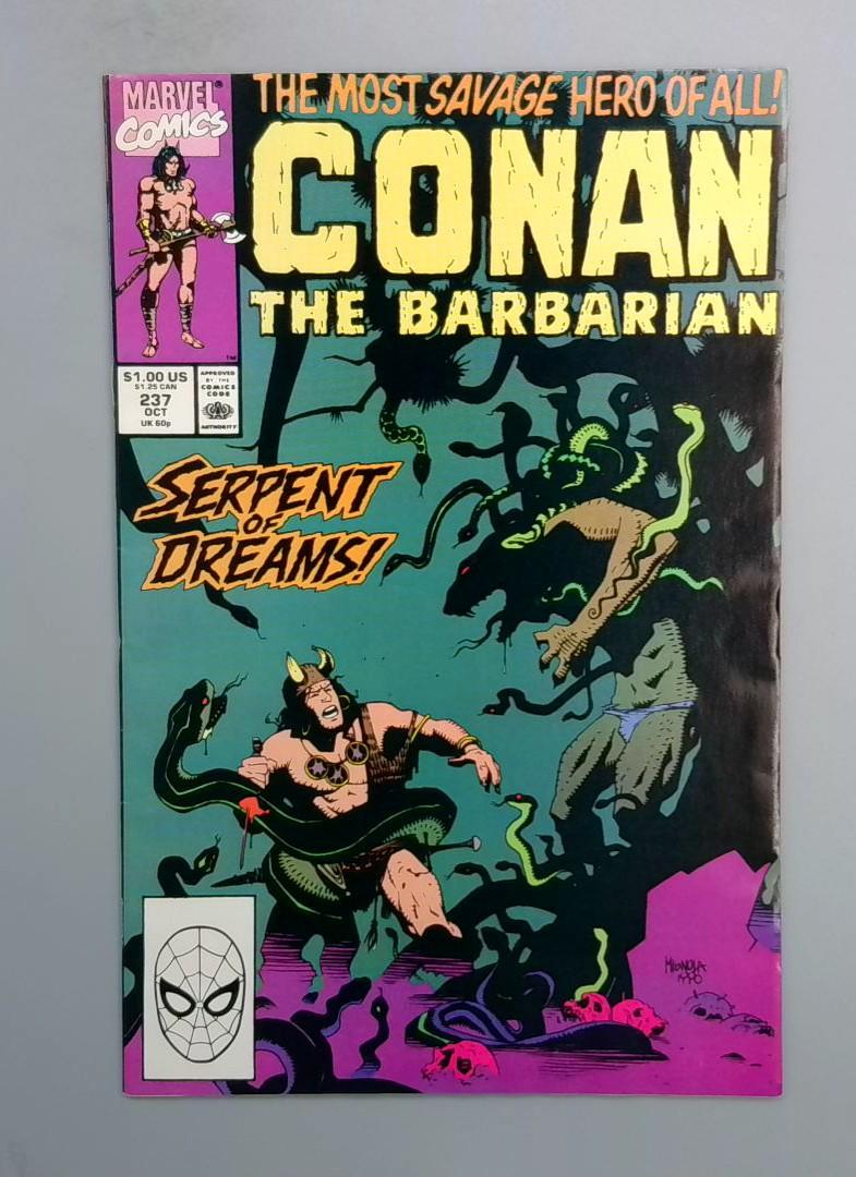 Conan the Barbarian #237, Mike Mignola Marvel Comics, 1990 JR1