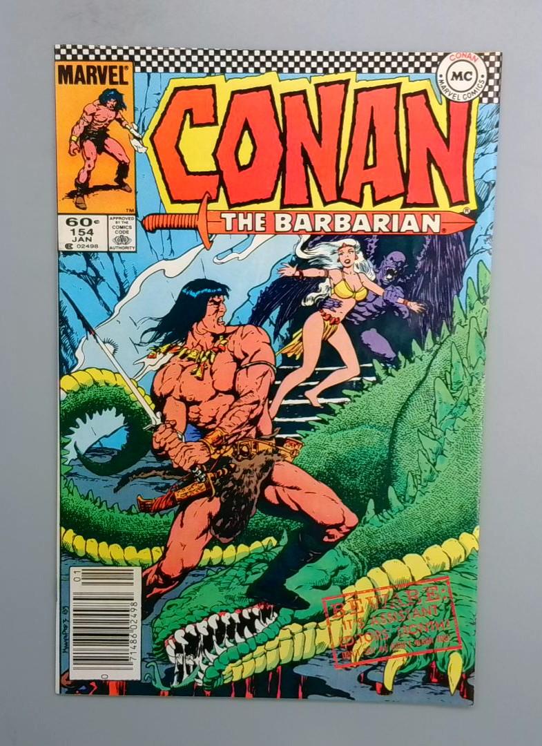 Conan the Barbarian #154, Marvel Comics, Jan 1984