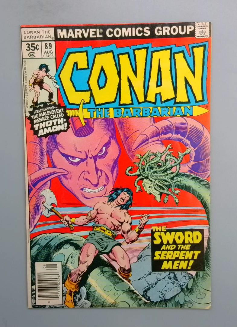 Conan the Barbarian #89, Marvel Comics Group, 1978
