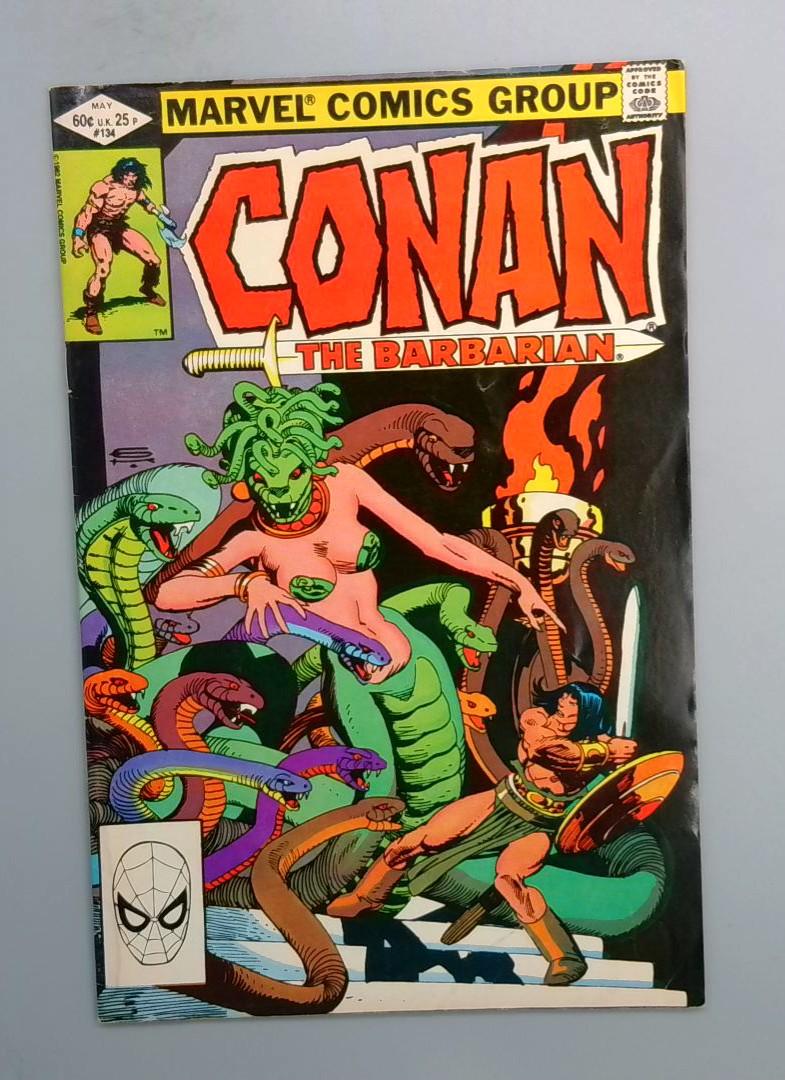 Conan the Barbarian #134, Marvel Comics Group, May 1982 JR1