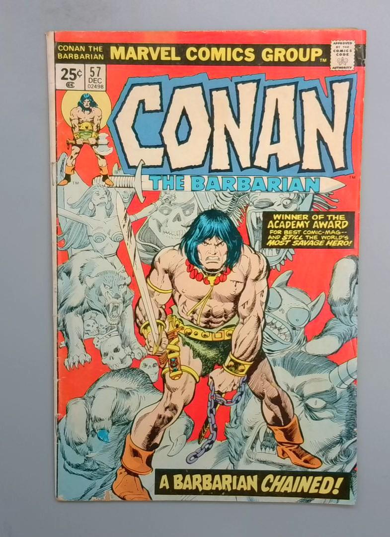 Conan the Barbarian #57, Marvel Comics Group, 1976 JR1