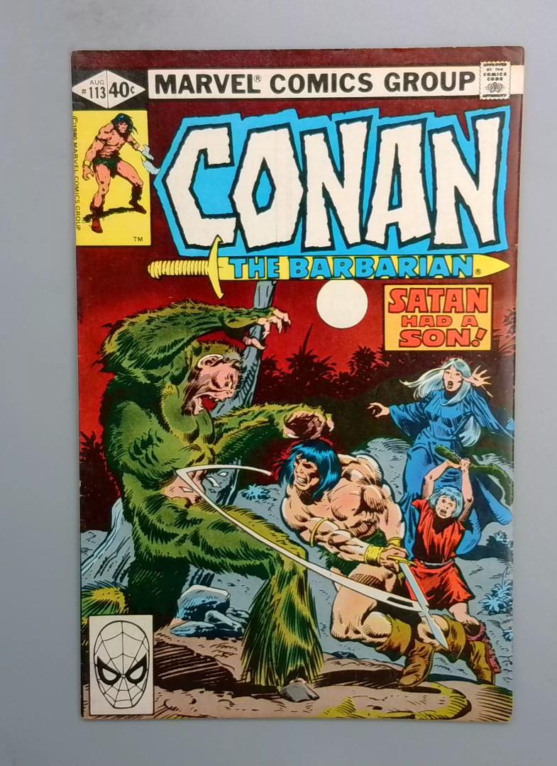 Conan the Barbarian #113, Satan Had a Son!, Marvel Comics 1980 JR1