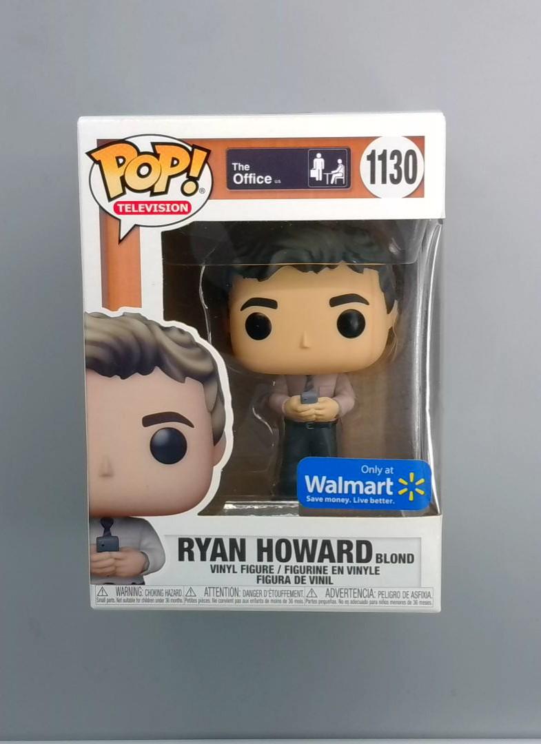 Funko Pop! Ryan Howard Blond #1130, The Office, Walmart Excl.