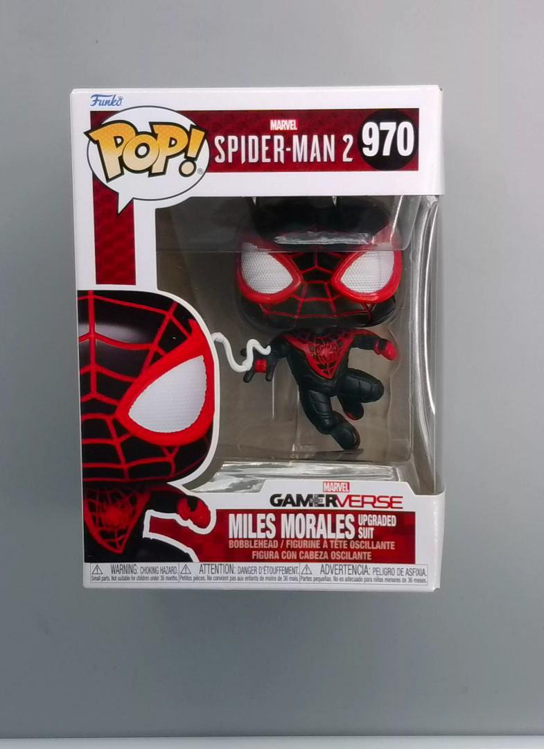 Funko Pop! Miles Morales Upgraded Suit #970, Marvel Spider-Man 2, Gamerverse