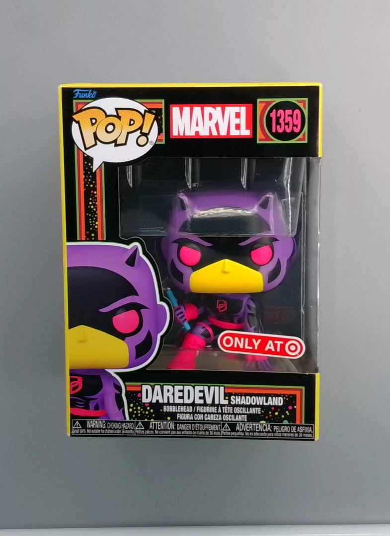 Funko Pop! Daredevil Shadowlands #1359 Marvel Target Excl. Black Light