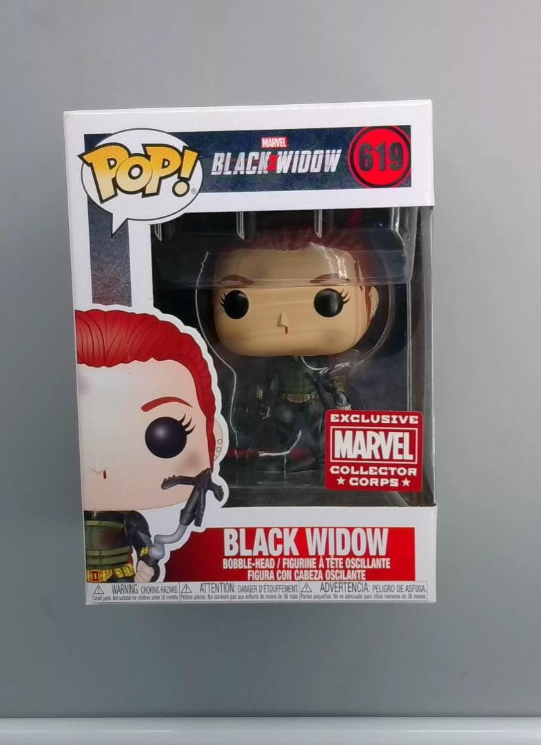Funko Pop! Black Widow #619, Marvel, Collector Corps Excl.