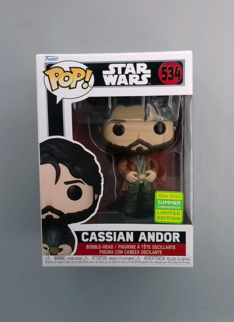 Funko Pop! Cassian Andor #534, Star Wars, 2022 Summer Con LE