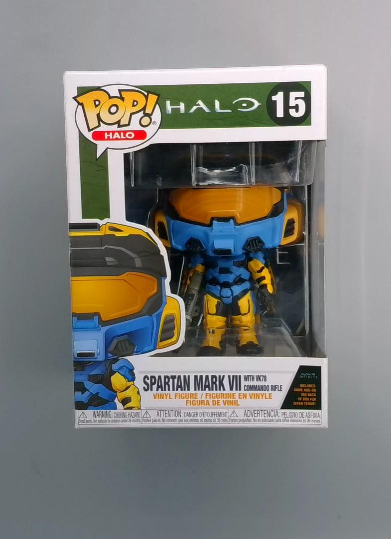 Funko Pop! Spartan Mark VII #15, Halo, w/ Commando Rifle