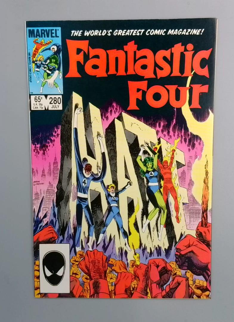 Fantastic Four #280, VF/NM 1st Malice Marvel Comics 1985 JR1