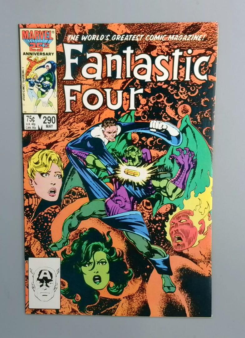 Fantastic Four #290, NM- Marvel Comics, 1986 JR1