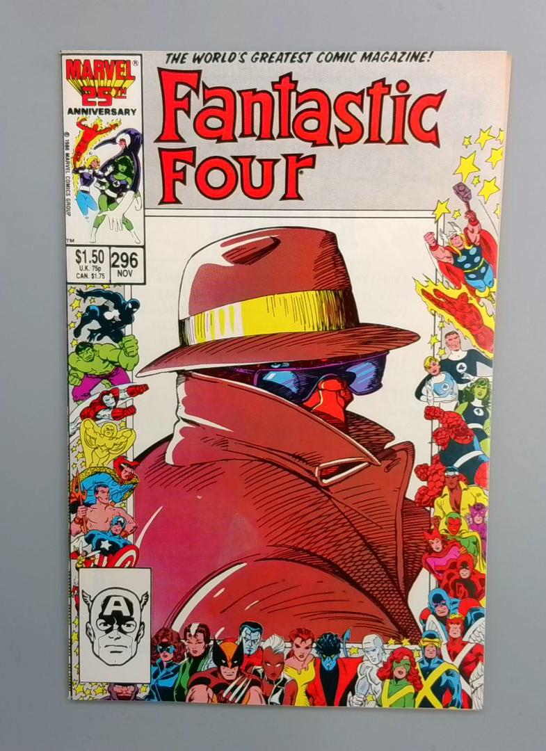 Fantastic Four #296, NM- Marvel Comics, 1986 JR1