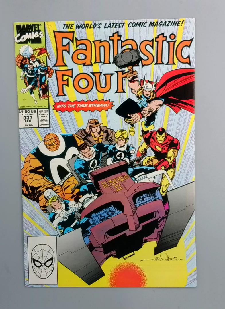 Fantastic Four #337, NM Marvel Comics, 1990 JR1