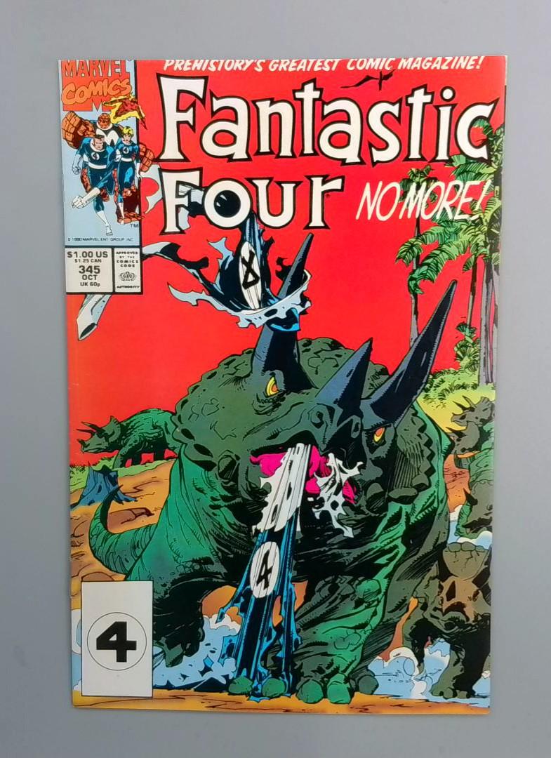 Fantastic Four #345, Marvel Comics, 1990 JR1