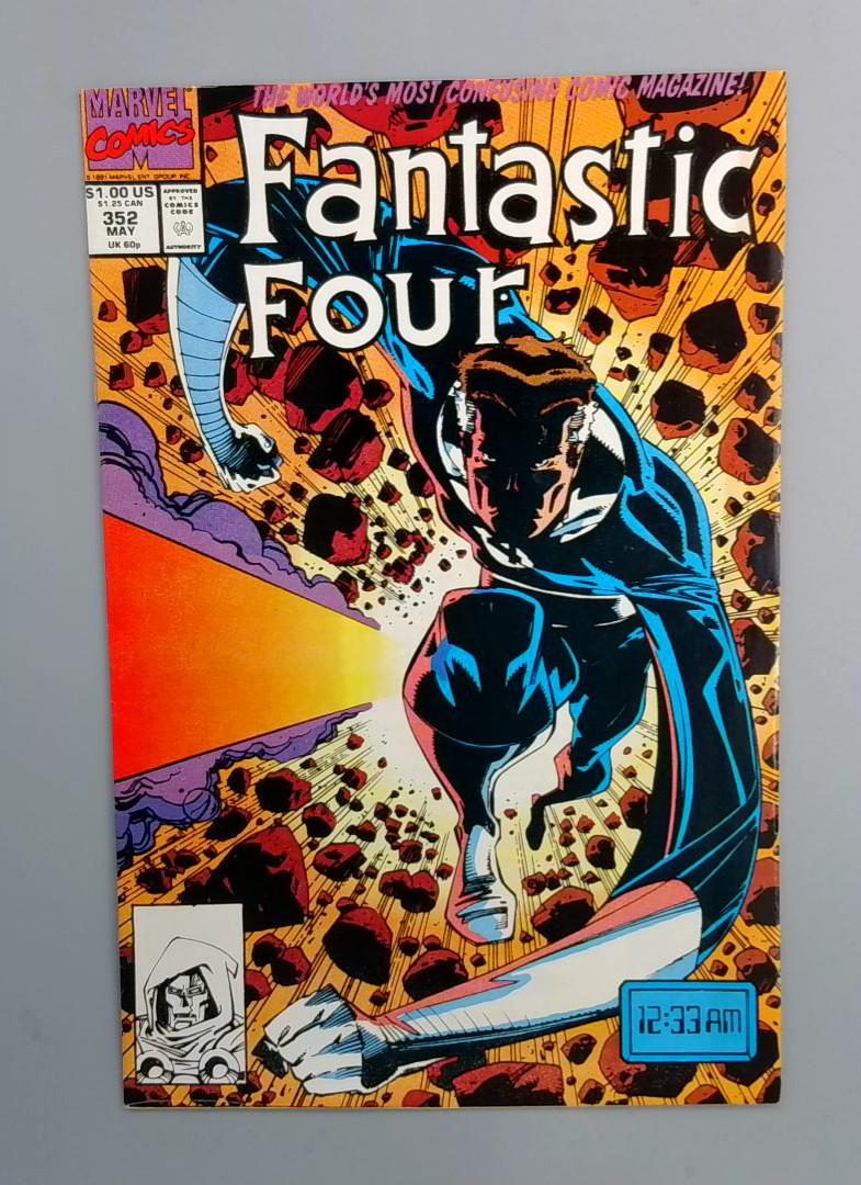 Fantastic Four #352, VF- 1st Minutemen Marvel Comics, 1991 JR1